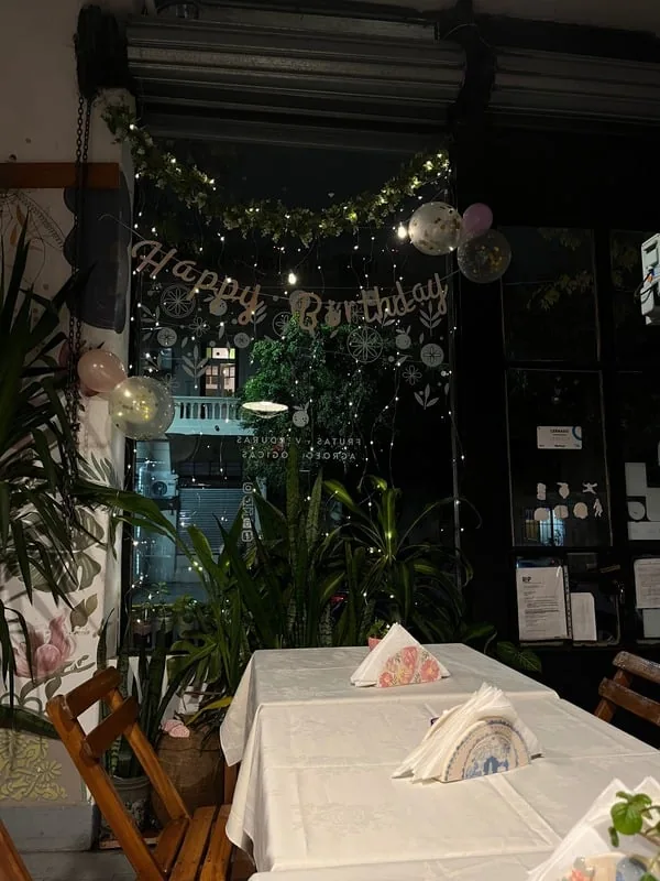Interior y ambientación de Café Salas