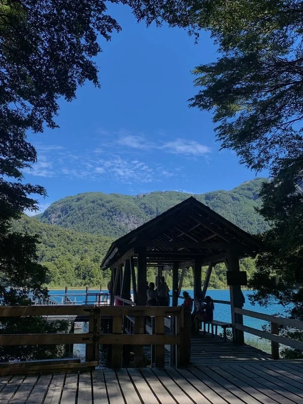 Paisaje junto al lago